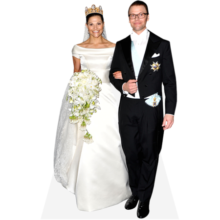 Featured image for “Crown Princess Victoria And Prince Daniel (Duo 3) Mini Celebrity Cutout”