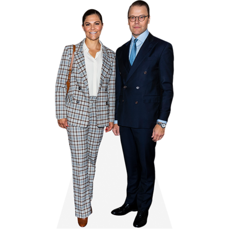 Featured image for “Crown Princess Victoria And Prince Daniel (Duo 2) Mini Celebrity Cutout”