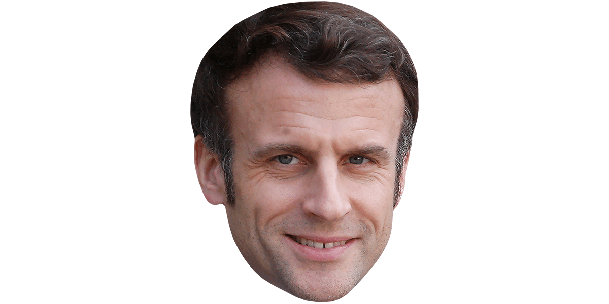 Featured image for “Emmanuel Macron (Smile) Big Head”