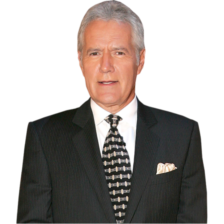 Featured image for “George Alexander Trebek (Suit) Half Body Buddy Cutout”