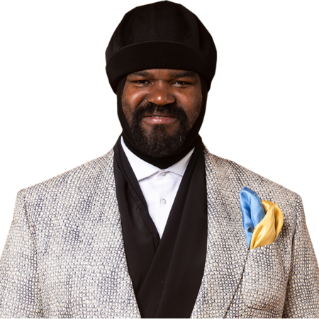Featured image for “Gregory Porter (Suit) Half Body Buddy Cutout”