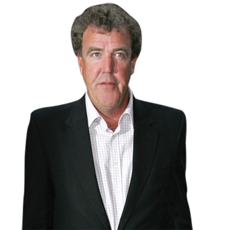 Featured image for “Jeremy Clarkson (Black Suit) Half Body Buddy Cutout”