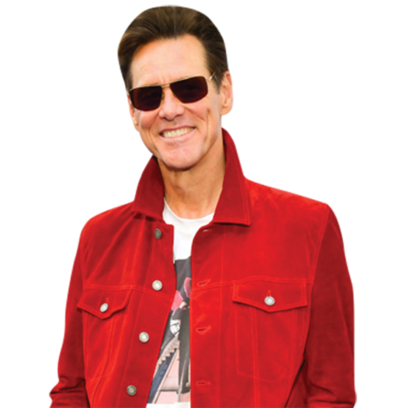 Featured image for “Jim Carrey (Red Jacket) Half Body Buddy Cutout”