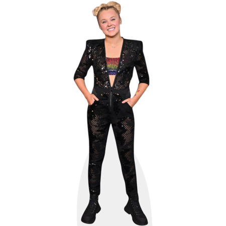 Featured image for “Jojo Siwa (Black Outfit) Cardboard Cutout”