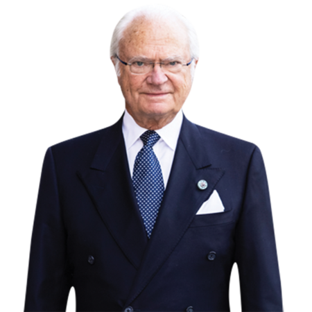 Featured image for “King Carl Gustaf Of Sweden (Suit) Half Body Buddy Cutout”