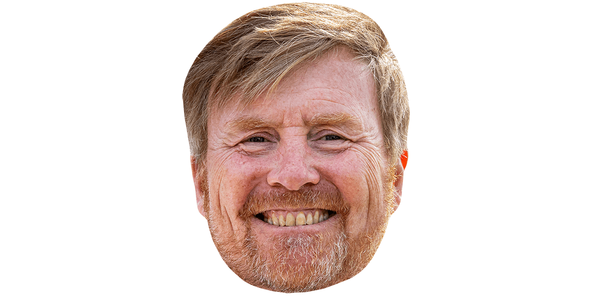 Featured image for “King Willem-Alexander Of The Netherlands (Smile) Big Head”