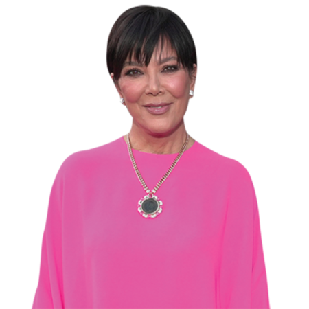 Featured image for “Kris Jenner (Pink) Half Body Buddy Cutout”