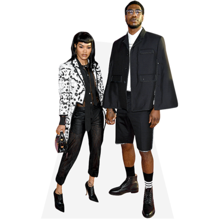 Featured image for “Teyana Taylor And Iman Shumpert (Duo 1) Mini Celebrity Cutout”