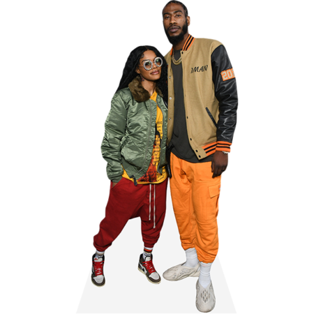 Featured image for “Teyana Taylor And Iman Shumpert (Duo 2) Mini Celebrity Cutout”