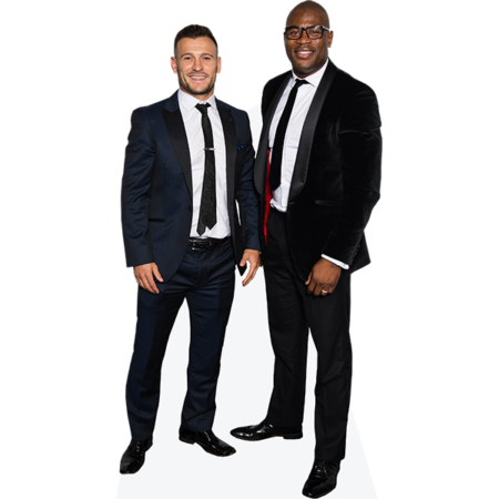 Featured image for “Ugo Monye And Danny Care (Duo) Mini Celebrity Cutout”