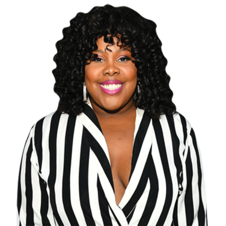 Featured image for “Amber Riley (Stripes) Half Body Buddy Cutout”