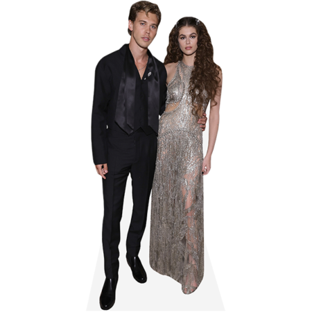 Featured image for “Austin Butler And Kaia Gerber (Duo 1) Mini Celebrity Cutout”