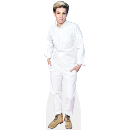 Featured image for “Cameron Esposito (White Outfit) Cardboard Cutout”