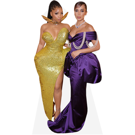Featured image for “Chloe Bailey And Larissa Machado (Duo 1) Mini Celebrity Cutout”