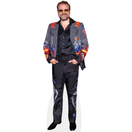 David Harbour (Jacket) Cardboard Cutout