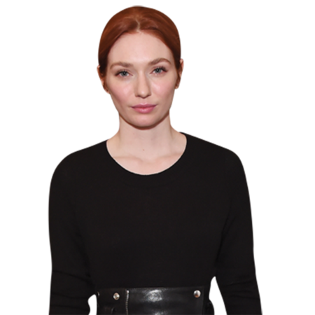 Featured image for “Eleanor Tomlinson (Black Outfit) Half Body Buddy Cutout”