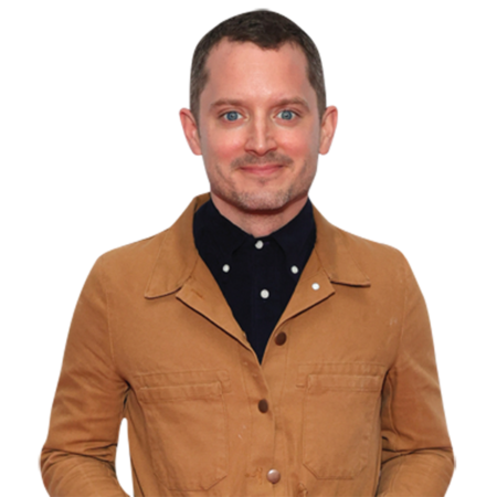 Featured image for “Elijah Wood (Brown Jacket) Half Body Buddy Cutout”