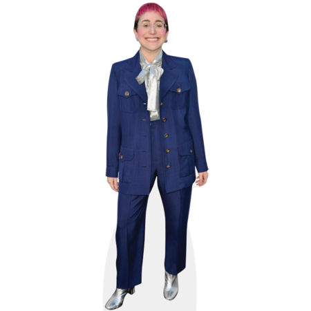 Featured image for “Gaby Dunn (Blue Suit) Cardboard Cutout”