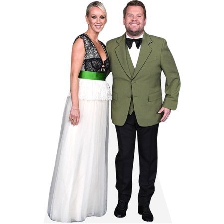Featured image for “James Corden And Julia Carey (Duo 2) Mini Celebrity Cutout”