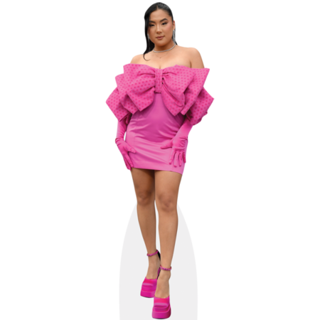 Featured image for “Janette Ok (Pink Dress) Cardboard Cutout”