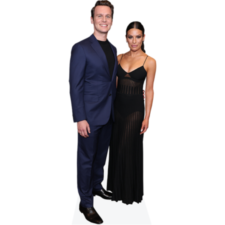 Featured image for “Jonathan Groff And Lea Michele (Duo 1) Mini Celebrity Cutout”