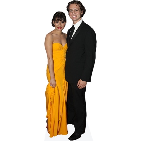 Featured image for “Jonathan Groff And Lea Michele (Duo 3) Mini Celebrity Cutout”