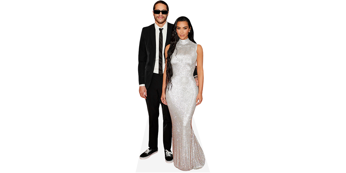 Kim Kardashian And Pete Davidson (Duo 1) Mini Celebrity Cutout ...