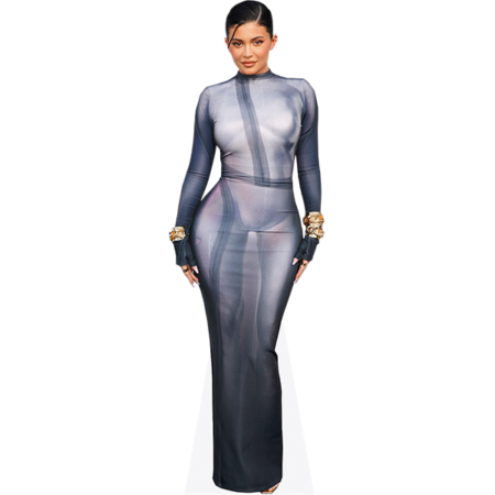 Featured image for “Kylie Jenner (Grey) Cardboard Cutout”