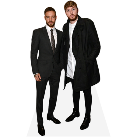 Featured image for “Liam Payne And James Arthur (Duo 1) Mini Celebrity Cutout”