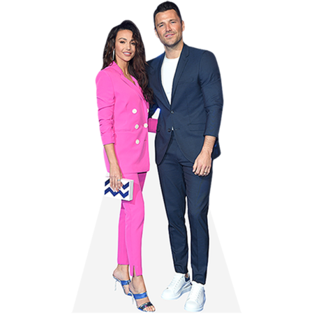 Featured image for “Michelle Keegan And Mark Wright (Duo 2) Mini Celebrity Cutout”