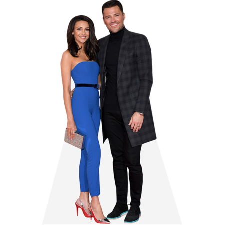 Featured image for “Michelle Keegan And Mark Wright (Duo 3) Mini Celebrity Cutout”