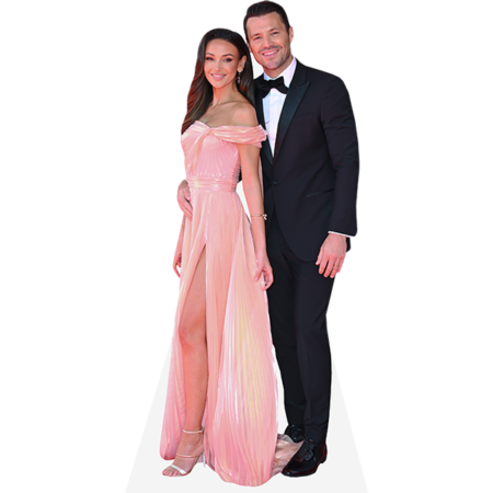 Featured image for “Michelle Keegan And Mark Wright (Duo) Mini Celebrity Cutout”