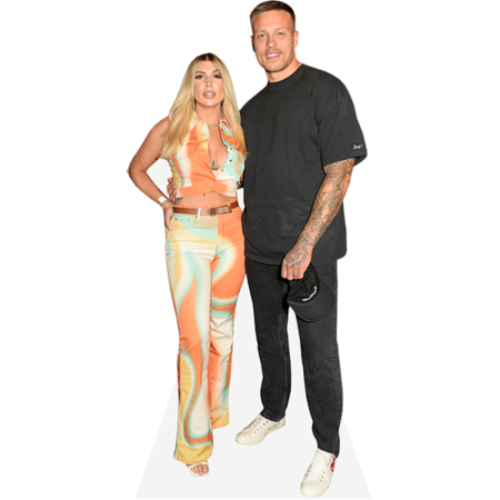 Featured image for “Olivia Buckland And Alex Bowen (Duo) Mini Celebrity Cutout”
