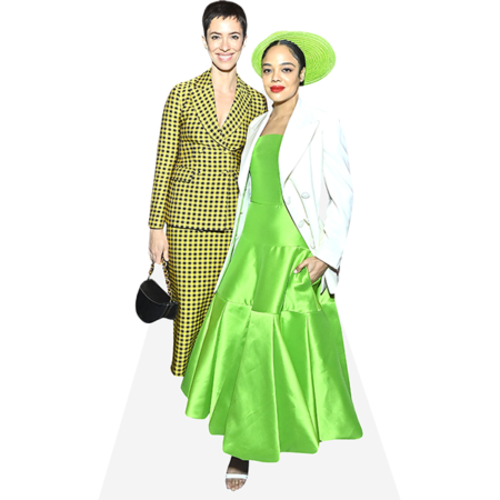 Featured image for “Rebecca Hall And Tessa Thompson (Duo 1) Mini Celebrity Cutout”