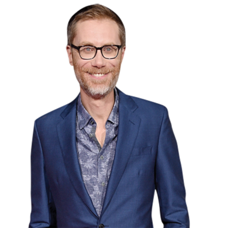 Featured image for “Stephen Merchant (Blue Suit) Half Body Buddy Cutout”