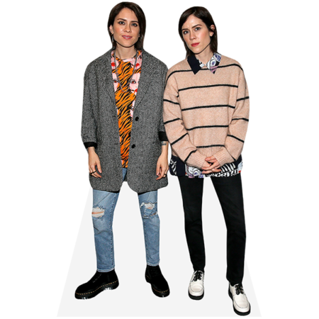Featured image for “Tegan And Sara Quin (Duo 1) Mini Celebrity Cutout”