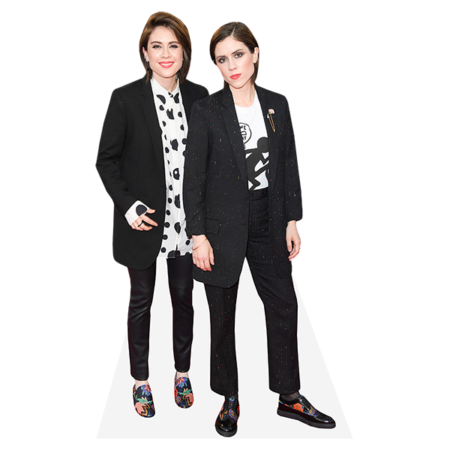 Featured image for “Tegan And Sara Quin (Duo 2) Mini Celebrity Cutout”