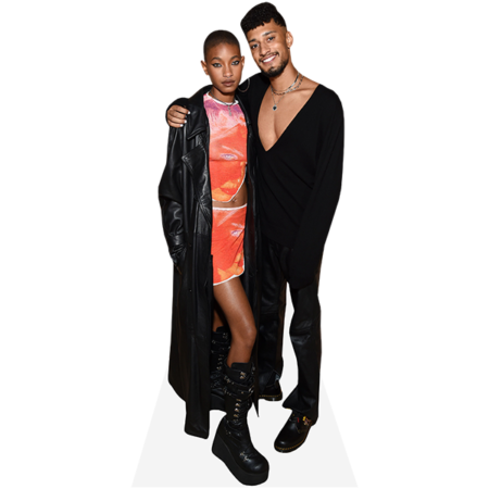 Featured image for “Willow Smith And Tyler Cole (Duo 1) Mini Celebrity Cutout”