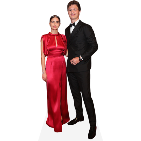 Featured image for “Ansel Elgort And Violetta Komyshan (Duo 1) Mini Celebrity Cutout”