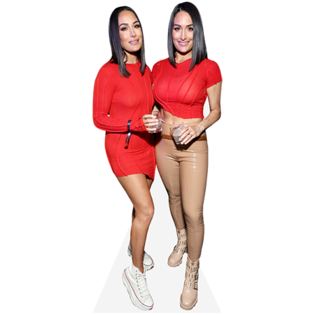 Featured image for “Brie Bella And Nikki Bella (Duo 2) Mini Celebrity Cutout”