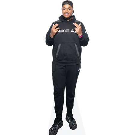Featured image for “Chunkz (Black Outfit) Cardboard Cutout”