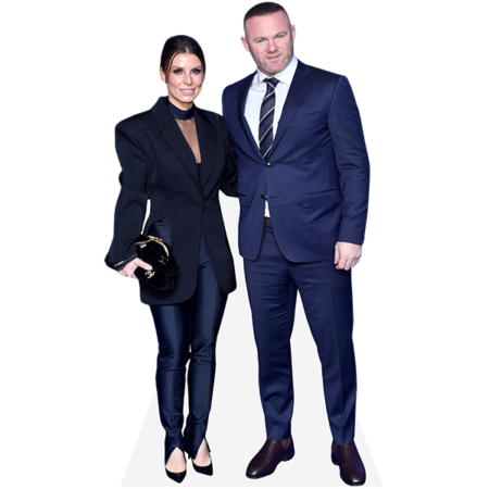 Featured image for “Coleen And Wayne Rooney (Duo 1) Mini Celebrity Cutout”