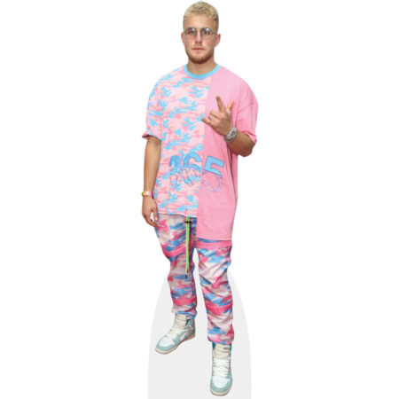 Featured image for “Jake Paul (Pink) Cardboard Cutout”