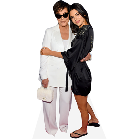 Featured image for “Kris Jenner And Kendall Jenner (Duo 1) Mini Celebrity Cutout”
