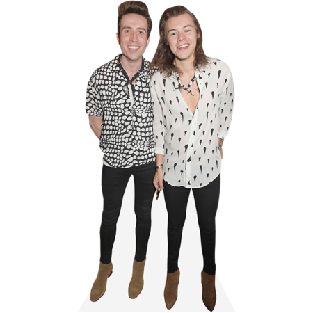 Featured image for “Nick Grimshaw And Harry Styles (Duo 2) Mini Celebrity Cutout”