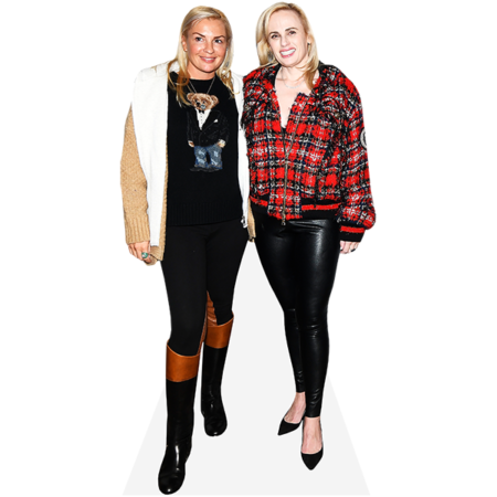 Featured image for “Rebel Wilson And Ramona Agruma (Duo) Mini Celebrity Cutout”
