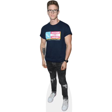 Featured image for “Tyler Oakley (Jeans) Cardboard Cutout”