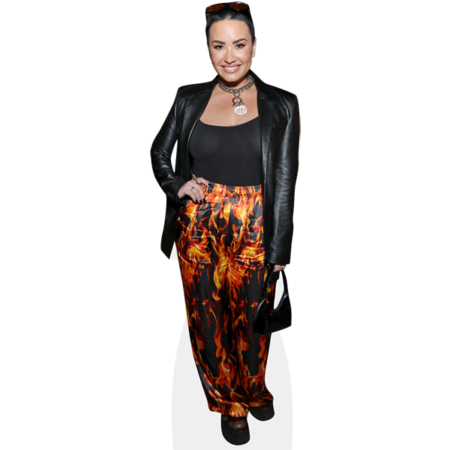 Featured image for “Demi Lovato (Black Jacket) Cardboard Cutout”