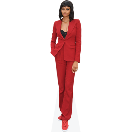 Featured image for “Ella Balinska (Red Suit) Cardboard Cutout”