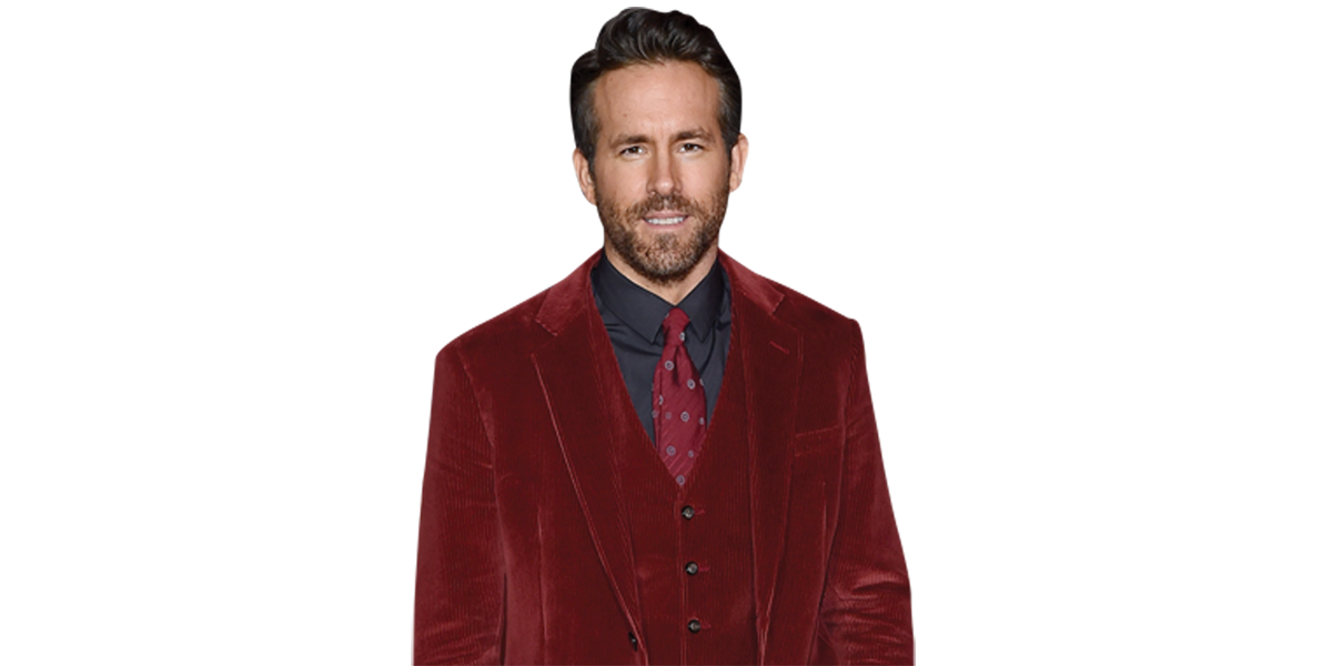Ryan Reynolds (Red Suit) Half Body Buddy - Celebrity Cutouts